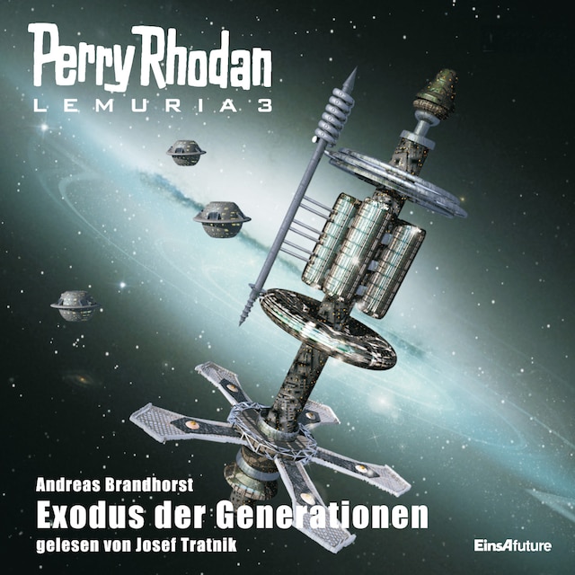 Bokomslag for Perry Rhodan Lemuria 3: Exodus der Generationen