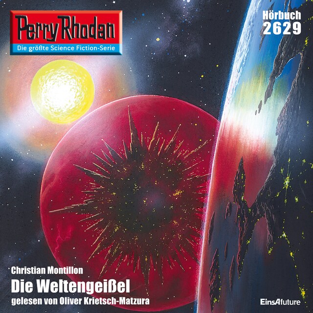 Book cover for Perry Rhodan 2629: Die Weltengeißel