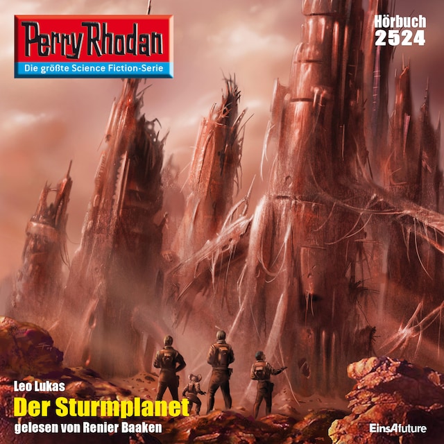 Book cover for Perry Rhodan 2524: Der Sturmplanet