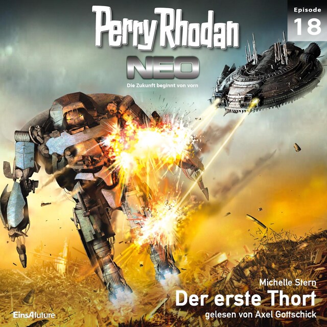 Couverture de livre pour Perry Rhodan Neo 18: Der erste Thort