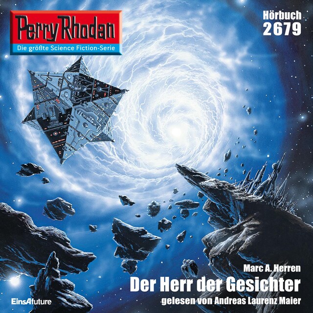 Book cover for Perry Rhodan 2679: Der Herr der Gesichter