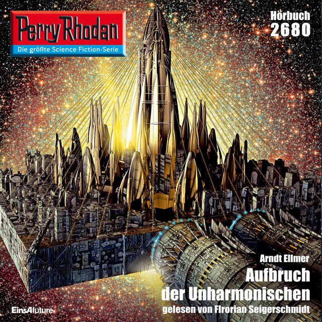 Copertina del libro per Perry Rhodan 2680: Aufbruch der Unharmonischen