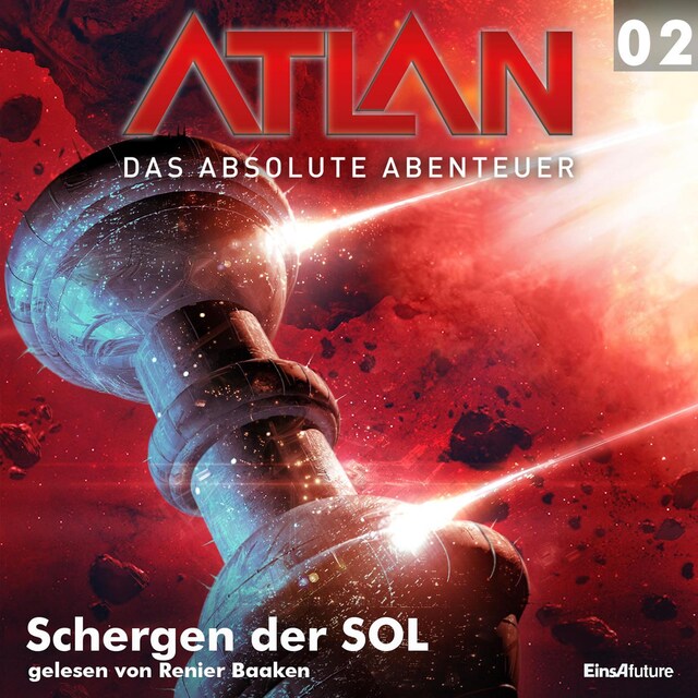 Boekomslag van Atlan - Das absolute Abenteuer 02: Schergen der SOL