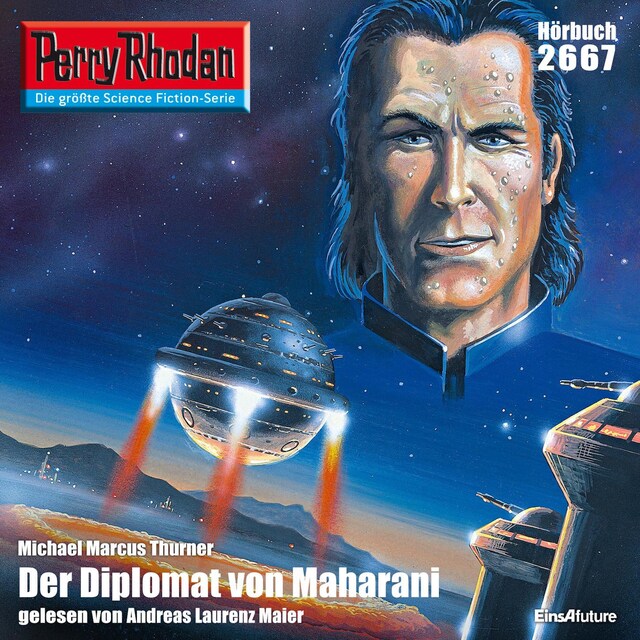 Book cover for Perry Rhodan 2667: Der Diplomat von Maharani