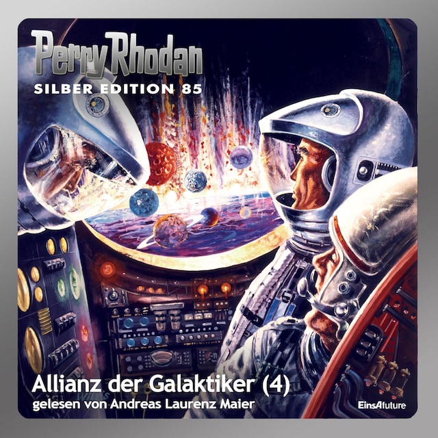 Okładka książki dla Perry Rhodan Silber Edition 85: Allianz der Galaktiker (Teil 4)