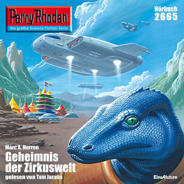 Book cover for Perry Rhodan 2665: Das Geheimnis der Zirkuswelt