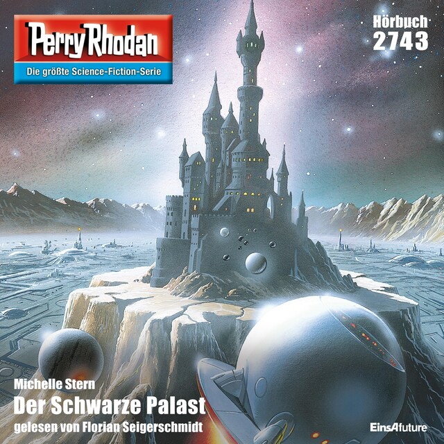 Book cover for Perry Rhodan 2743: Der Schwarze Palast