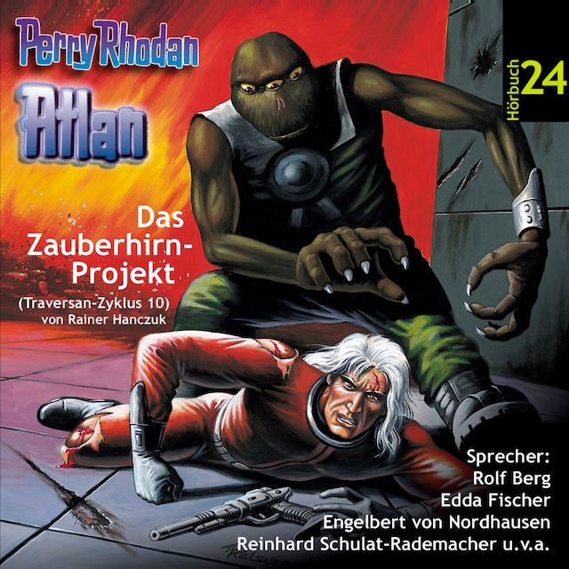 Okładka książki dla Atlan Traversan-Zyklus 10: Das Zauberhirn-Projekt