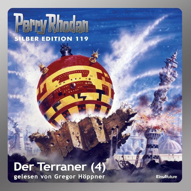 Okładka książki dla Perry Rhodan Silber Edition 119: Der Terraner (Teil 4)