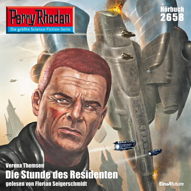 Kirjankansi teokselle Perry Rhodan 2658: Die Stunde des Residenten