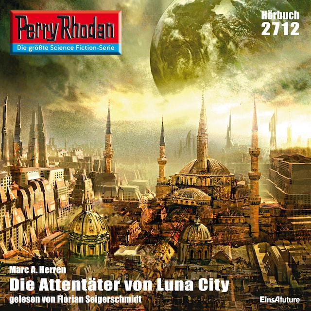 Couverture de livre pour Perry Rhodan 2712: Die Attentäter von Luna-City