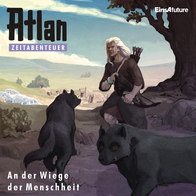 Copertina del libro per Atlan Zeitabenteuer 01: An der Wiege der Menschheit