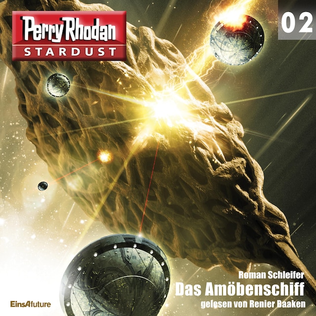 Kirjankansi teokselle Stardust 02: Das Amöbenschiff