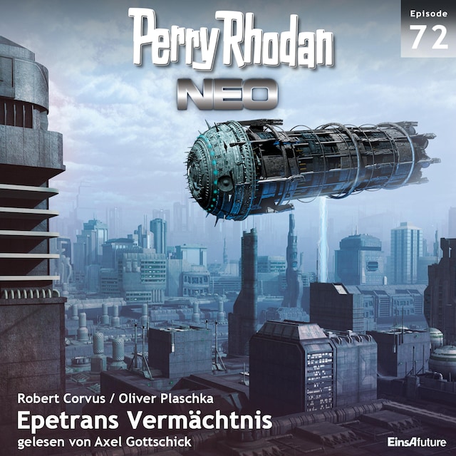 Book cover for Perry Rhodan Neo 72: Epetrans Vermächtnis