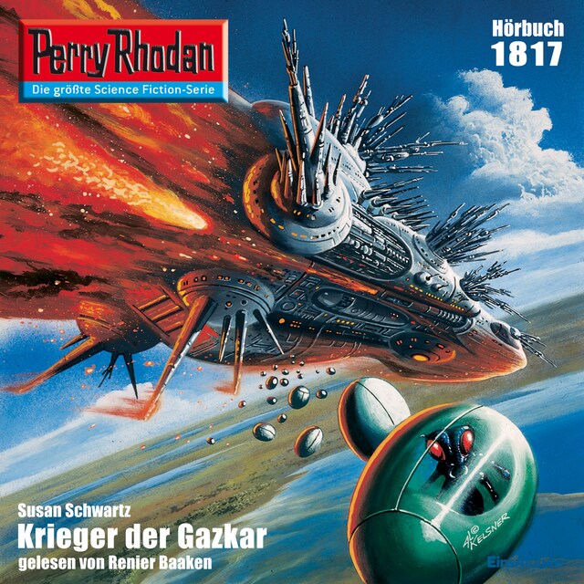 Book cover for Perry Rhodan 1817: Krieger der Gazkar