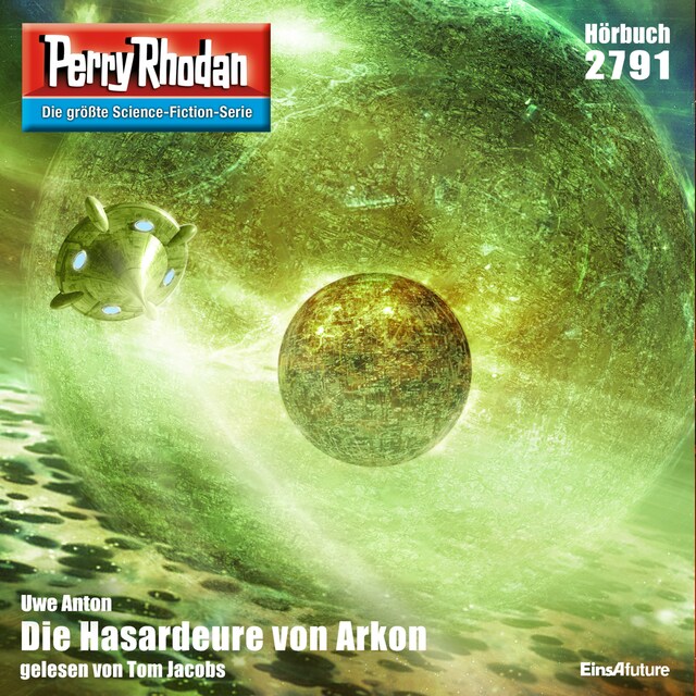 Book cover for Perry Rhodan 2791: Die Hasardeure von Arkon