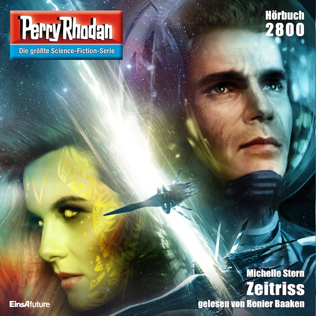 Book cover for Perry Rhodan 2800: Zeitriss