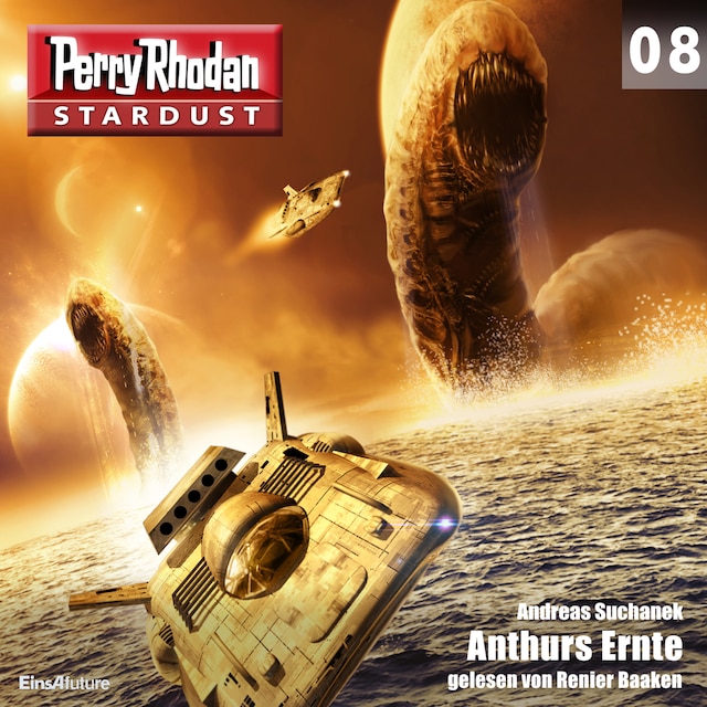 Boekomslag van Stardust 08: Anthurs Ernte