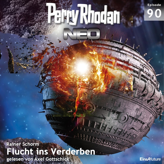 Book cover for Perry Rhodan Neo 90: Flucht ins Verderben