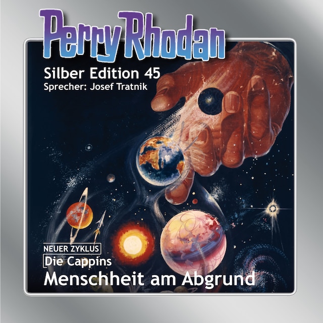 Boekomslag van Perry Rhodan Silber Edition 45: Menschheit am Abgrund