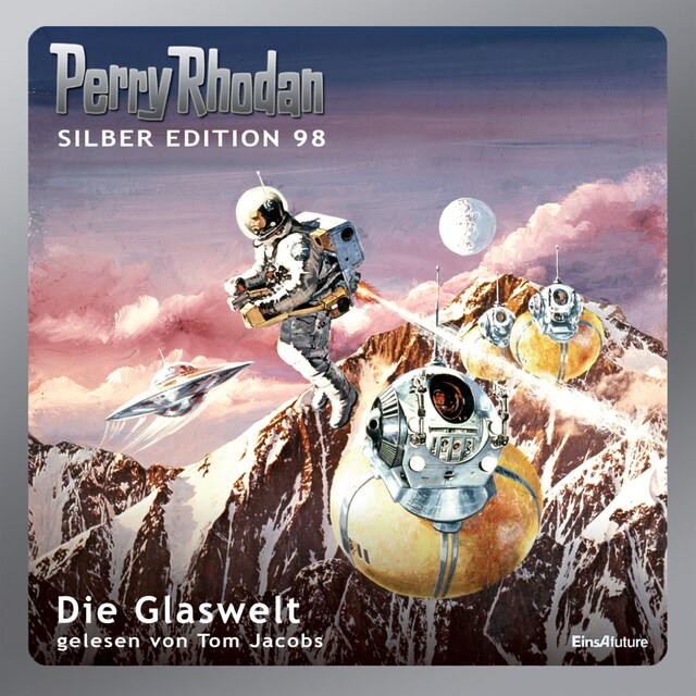 Book cover for Perry Rhodan Silber Edition 98: Die Glaswelt