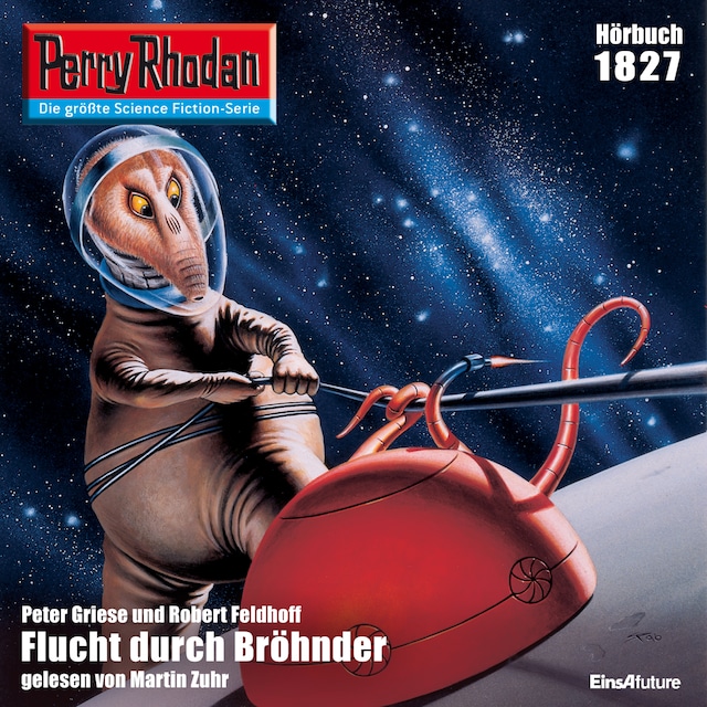 Portada de libro para Perry Rhodan 1827: Flucht durch Bröhnder