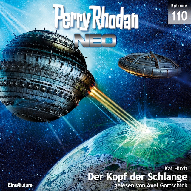 Okładka książki dla Perry Rhodan Neo 110: Der Kopf der Schlange