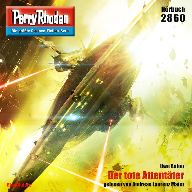 Book cover for Perry Rhodan 2860: Der tote Attentäter