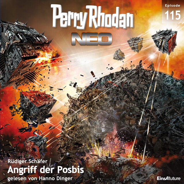 Buchcover für Perry Rhodan Neo 115: Angriff der Posbis