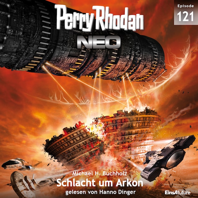 Book cover for Perry Rhodan Neo 121: Schlacht um Arkon