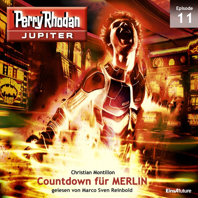 Bokomslag för Jupiter 11: Countdown für MERLIN