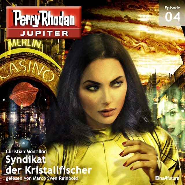 Couverture de livre pour Jupiter 4: Syndikat der Kristallfischer