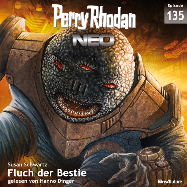 Book cover for Perry Rhodan Neo 135: Fluch der Bestie
