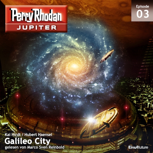 Kirjankansi teokselle Jupiter 3: Galileo City