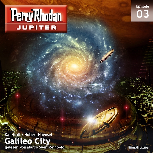 Couverture de livre pour Jupiter 3: Galileo City