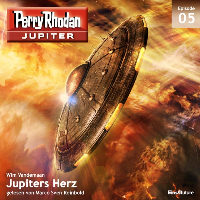 Bokomslag för Jupiter 5: Jupiters Herz