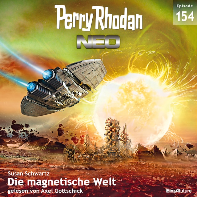 Book cover for Perry Rhodan Neo 154: Die magnetische Welt