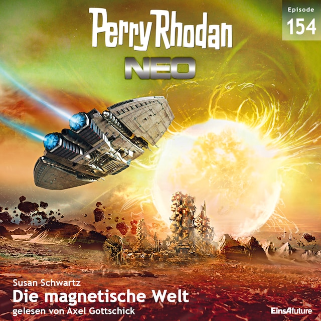 Bokomslag for Perry Rhodan Neo 154: Die magnetische Welt