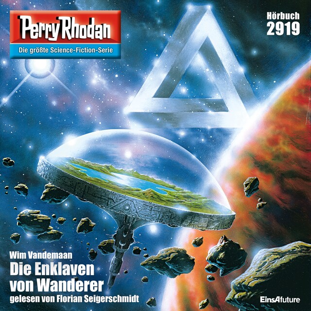 Book cover for Perry Rhodan 2919: Die Enklaven von Wanderer