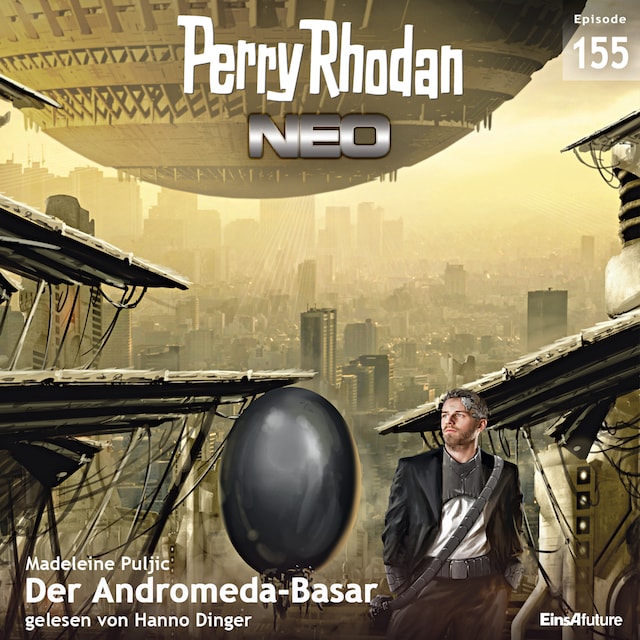 Buchcover für Perry Rhodan Neo 155: Der Andromeda-Basar