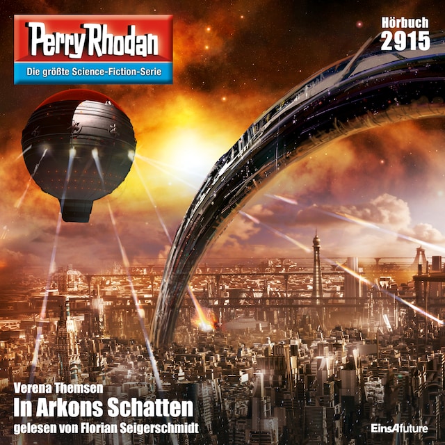 Kirjankansi teokselle Perry Rhodan 2915: In Arkons Schatten