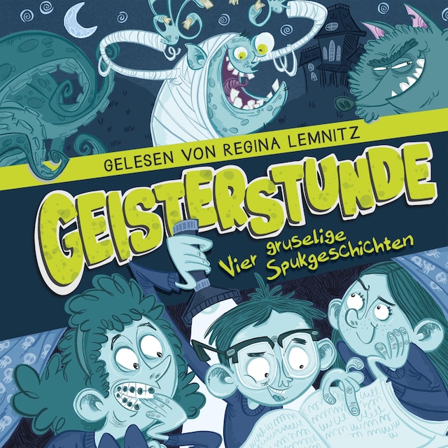 Couverture de livre pour Geisterstunde: Vier gruselige Spukgeschichten