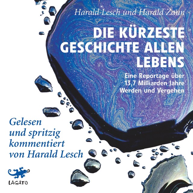 Book cover for Die kürzeste Geschichte allen Lebens