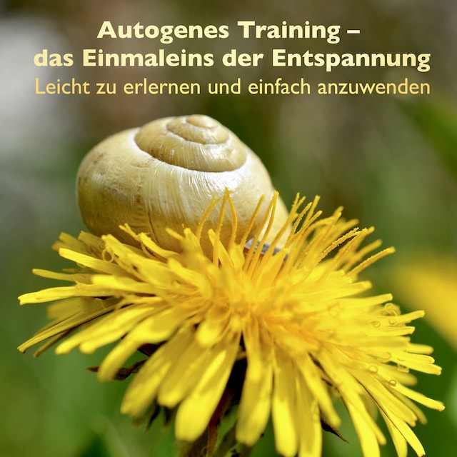 Book cover for Autogenes Training - das Einmaleins der Entspannung