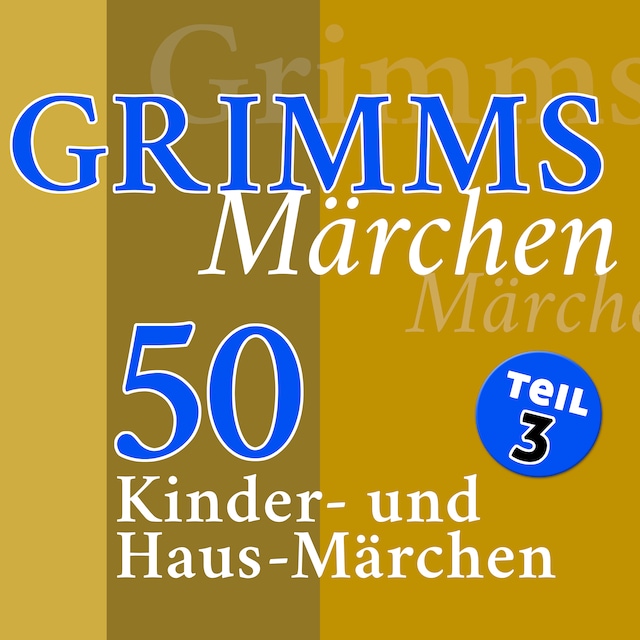 Buchcover für Grimms Märchen, Teil 3