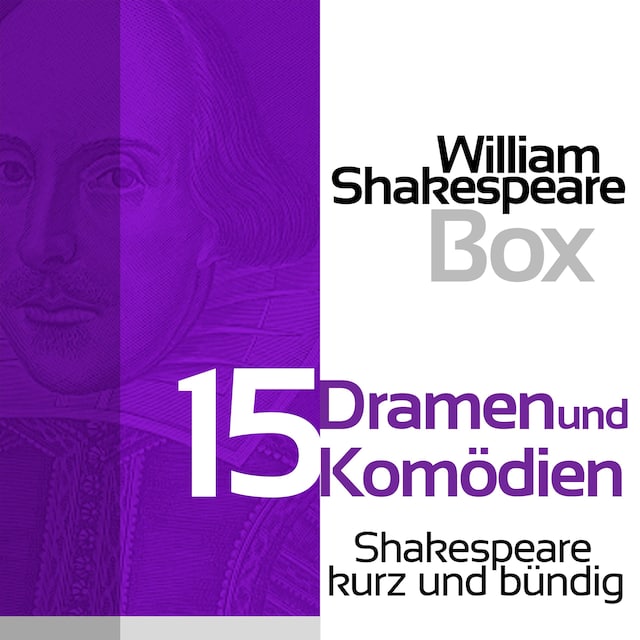 Book cover for William Shakespeare: 15 Dramen und Komödien