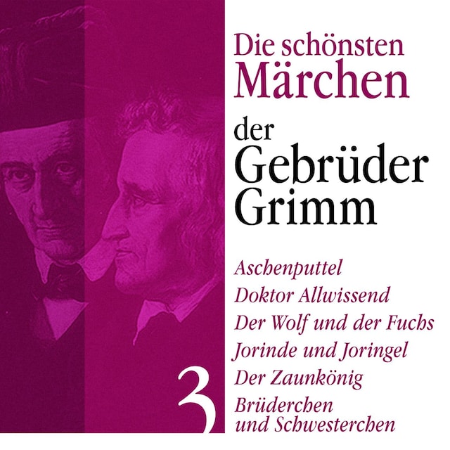 Bokomslag för Aschenputtel: Die schönsten Märchen der Gebrüder Grimm 3