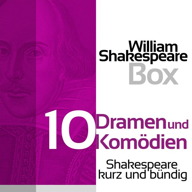 Book cover for William Shakespeare Box: Zehn Dramen und Komödien