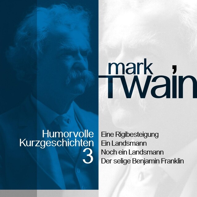 Okładka książki dla Mark Twain: Humorvolle Kurzgeschichten 3