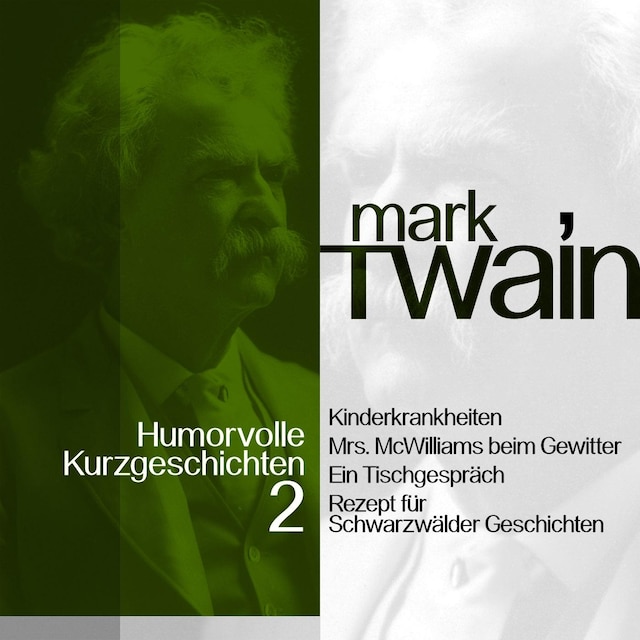 Book cover for Mark Twain: Humorvolle Kurzgeschichten 2